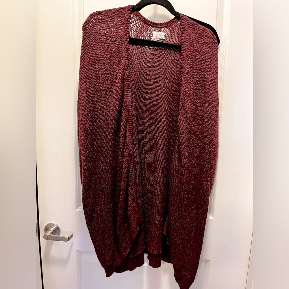 Aritzia Community Iconic Cocoon Cape Cardigan